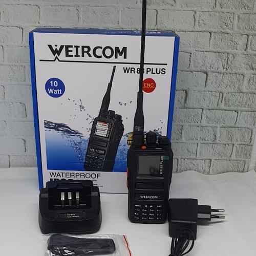 Gambar HT ANTI AIR WEIRCOM WR88 PLUS DUALBAND WATERPROOF ORIGINAL dari valen elektronik undefined Tokopedia