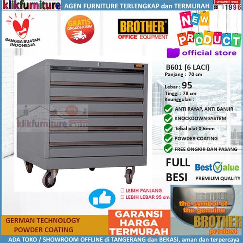 Foto Produk Lemari Arsip File Lemari Gambar 6 Laci B 601 Brother dari klikfurniture