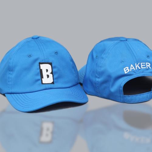 Jual Topi Dad Hat Baker B Fullblue Logo 