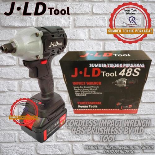 Foto Produk CORDLESS IMPACT WRENCH 48S BRUSHLESS By JLD Tool dari Sumber Teknik Perkakas