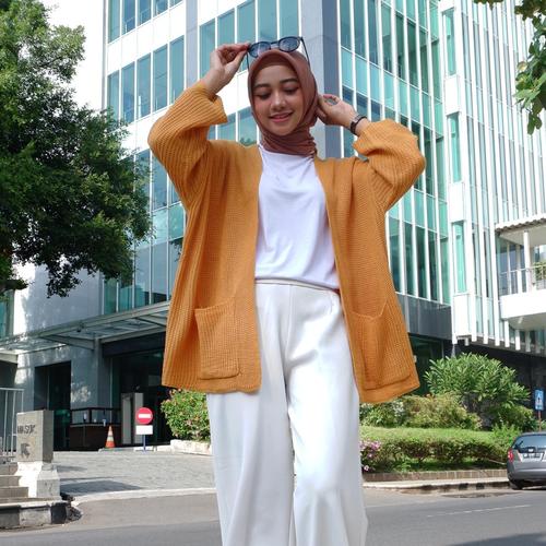 Jual Oversized Cardigan Rajut |Outer 