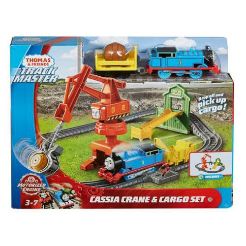 Foto Produk MATTEL, Thomas & Friends TrackMaster Motorized Cassia Crane & Cargo dari Top Bricks & Toys