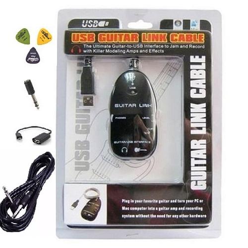 Gambar USB Guitar link interface (OEM)-AY07 free OTG Reader - Hitam dari IA MUSiK ONLINE Kota Bekasi Tokopedia