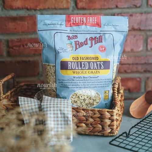 Foto Produk Bob's Red Mill, Gluten Free, Old Fashioned Rolled Oats (907 g) dari Nourish Indonesia