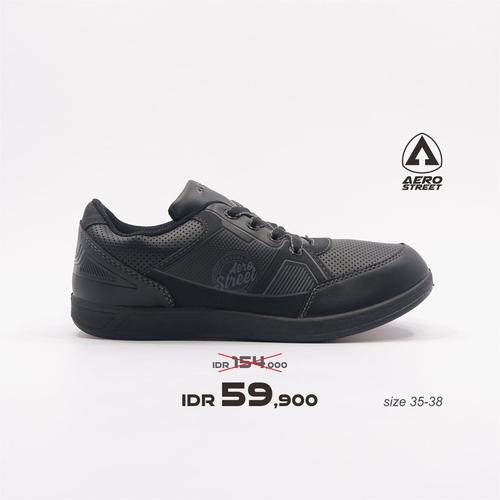 Foto Produk Aerostreet 35-38-Pabours-Hitam-Sepatu Sneakers Pria - 37 dari Aerostreet
