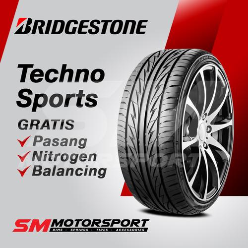 Gambar Ban Mobil Bridgestone Techno Sports 195/50 R16 16 84V dari SM Motorsport Jakarta Barat Tokopedia