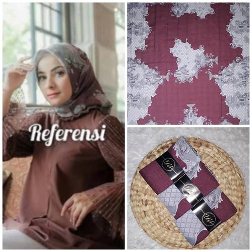 Foto Produk PART 7 Hijab segiempat Voal/ Deenay kw Super/ Kerudung motif murah - LC 131 dari lemary_nunna
