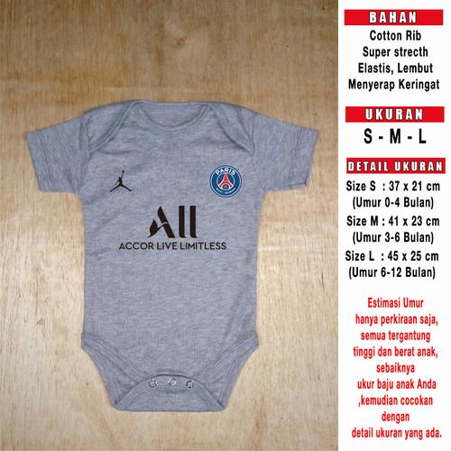 Jual Jumper Bayi Bola PSG Jordan Paris 