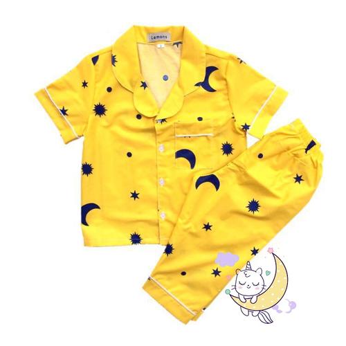 Foto Produk Lemonade Piyama Anak Starry Nite usia 1-12 tahun - 4 dari Lemonade Kid