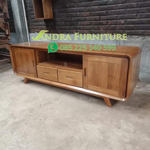Jual buffet minimalis, credenza tv minimalis, buffet tv modern bisa