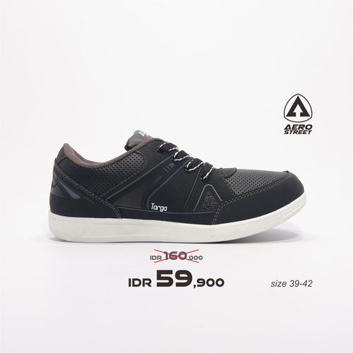 Foto Produk Aerostreet 39-42-Targa-Hitam Abu-Sepatu Sneakers Pria - 39 dari Aerostreet