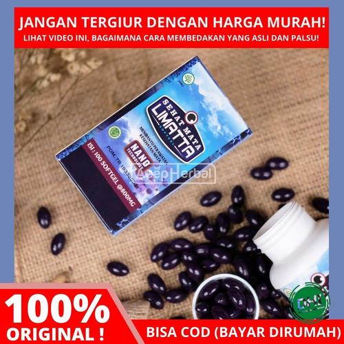 Foto Produk OBAT SPESIALIS MATA KATARAK, GLAUKOMA - SEHAT MATA LIMATTA SOFTGEL dari DHI Jakarta Barat