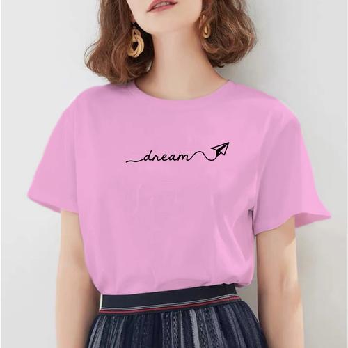 Jual BAJU KAOS WANITA DREAM COMBED 30S 