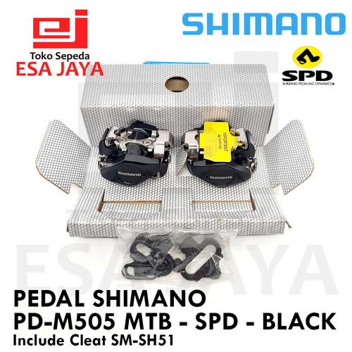 Foto Produk Pedal Cleat Shimano PD-M505 SPD MTB M505 Original Malaysia Box dari Esa Jaya