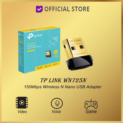 Gambar TP-LINK TL-WN725N : 150Mbps Wireless N Nano USB Adapter / USB Wifi dari DUNIA COMPUTER & SERVICE Jakarta Selatan Tokopedia