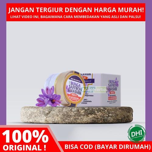 Foto Produk BUNGA SAFFRON KHASMIR 0.5 Gram - 100% Asli AFGANISTAN - GRADE AA dari DHI Jakarta Barat