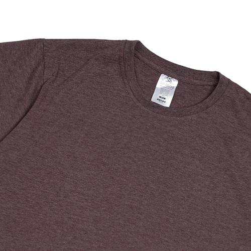 Foto Produk Sipolos Kaos Polos Lengan Pendek Twotone Misty Cotton 30'S - Dark Choco, S dari Sipolos Official Shop