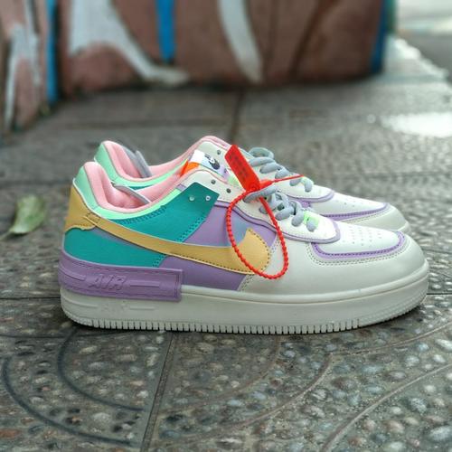 Jual NIKE AIRFORCE 1 SHADOW FREE KAOS KAKI - Peal Ivory, 36 - Jakarta Pusat  - kodashoes | Tokopedia
