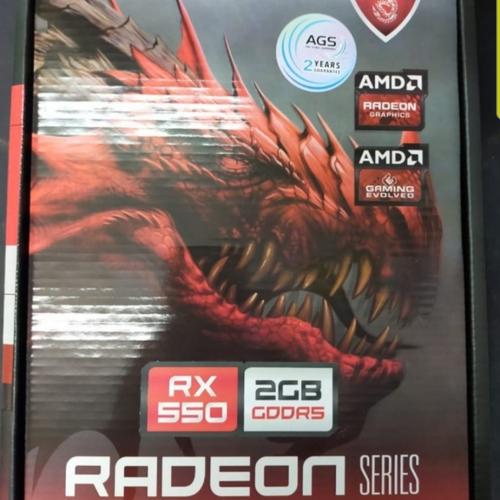Foto Produk RX 550 2GB 128BIT DDR5 dari AL computerr