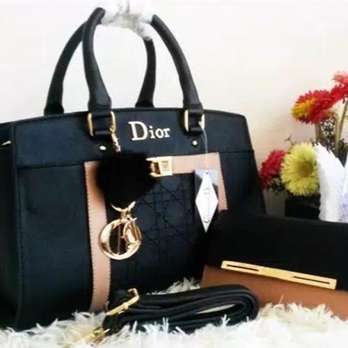 Foto Produk Tas wanita tas fashion set dompet - Hitam dari hafizah&epashop