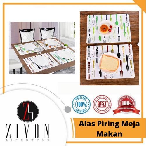 Gambar Alas Piring Meja Makan Anti Slip Tahan Panas Tatakan Piring Makan dari Belowsaban Jakarta Utara Tokopedia