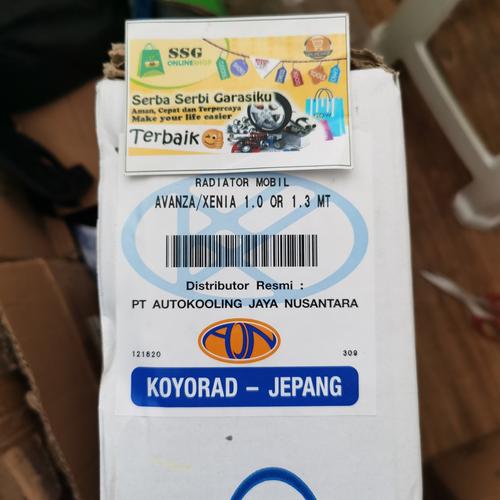 Foto Produk Radiator Avanza Xenia 2004 2011 1300cc 1000cc Manual dari serba serbi gadget
