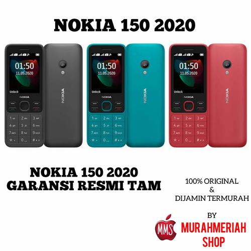 Foto Produk NOKIA 150 GARANSI RESMI NOKIA 1TAHUN - hitam 2018 TAM dari murahmeriah shop