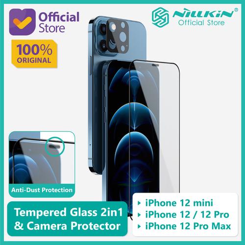 Foto Produk Tempered Glass iPhone 12/mini/Pro/Max Nillkin 2in1 HD+Camera Protector - 12 Pro Max dari Nillkin Official