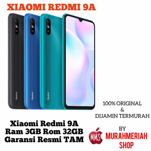 Foto Produk Xiaomi Redmi 9A 3/32 3GB 32GB Garansi Resmi Tam - 2GB.32GB, grey dari murahmeriah shop