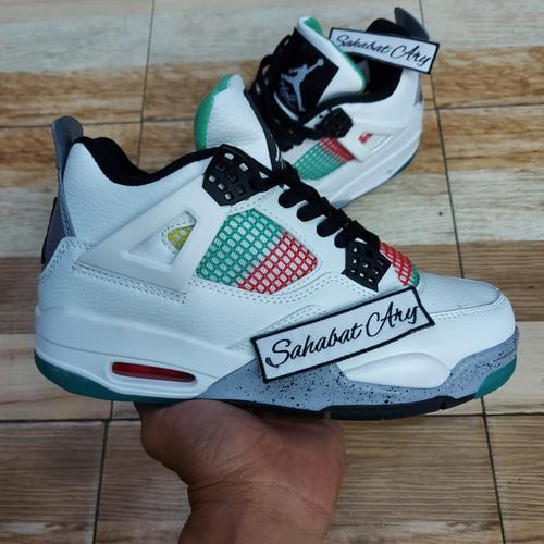 Trill \u0026 Lux | Jordan 4 Lucid Green Rasta Inspired Jogger and Hoodie Su