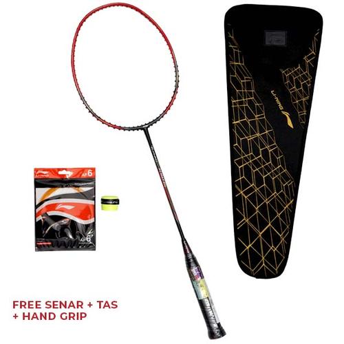 Foto Produk Raket Badminton Li-Ning Turbo X Original - 50 G4 Black Red dari SPORTAWAYS