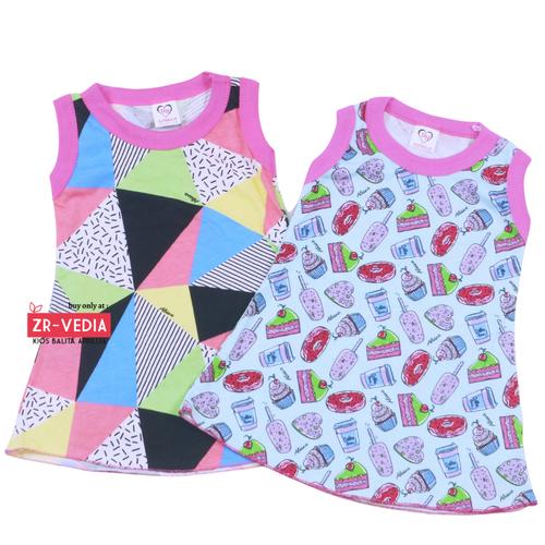 Foto Produk Daster Yukensi uk Bayi / Dress Bayi Perempuan Murah Bahan Kaos Adem dari ZR-Vedia