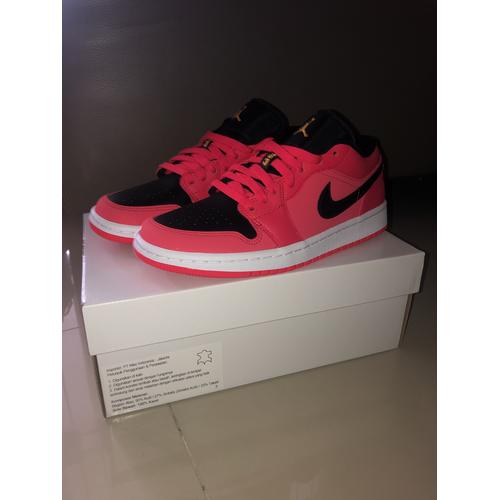 Jual air jordan 1 low siren red - 8 