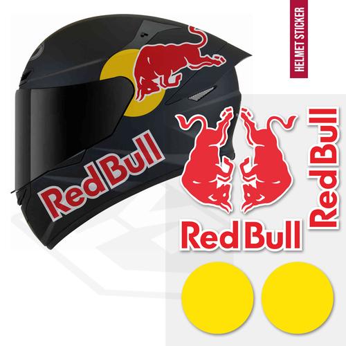 Foto Produk Sticker Decal Redbull Set Body Helm kyt shoei arai shark kbc ink zeus dari Fuel