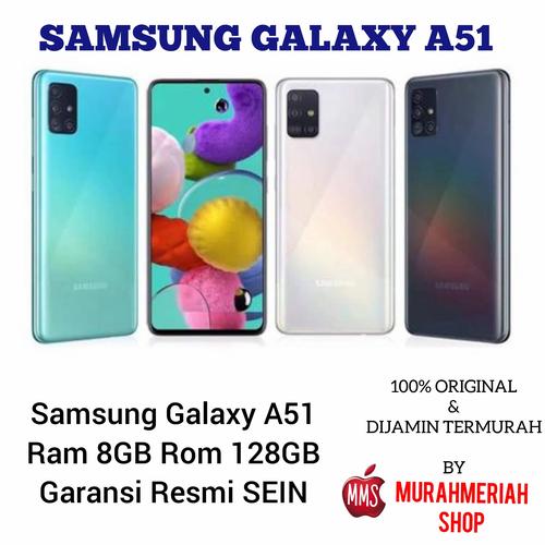 Foto Produk SAMSUNG GALAXY A51 8/128 GARANSI RESMI SEIN - Hitam dari murahmeriah shop