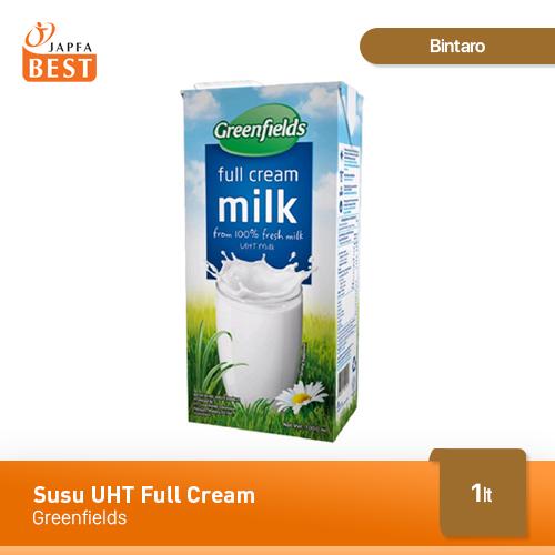 Foto Produk Susu UHT Full Cream Greenfields 1 L dari Japfa Best Bintaro