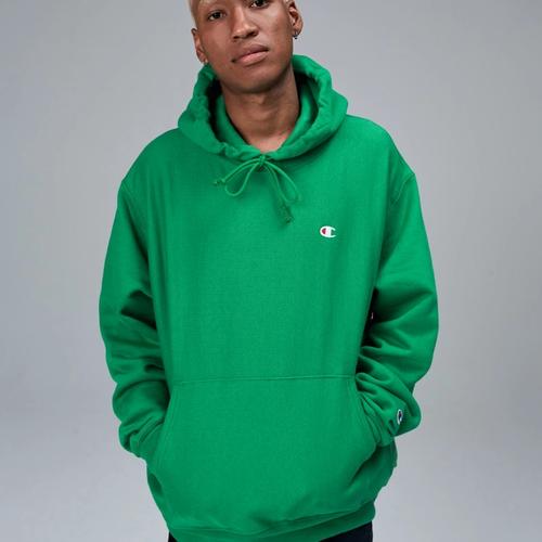 green hoodie champion