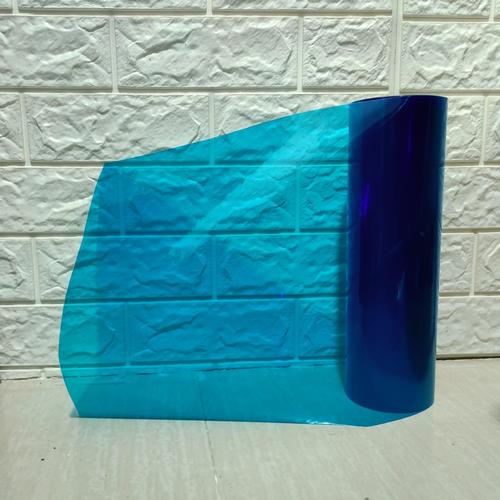 Foto Produk Stiker Lampu Hybrid Sticker Light Blue Uk 30CM X 100CM - Biru dari Prime Auto Variasi