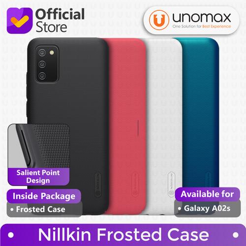 Foto Produk Hard Case Samsung Galaxy A02s Nillkin Frosted Casing - Black dari unomax
