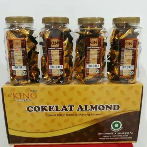Foto Produk d'King Cokelat Almond dKing Coklat Bonibol 4 Toples dari Toko Saujana