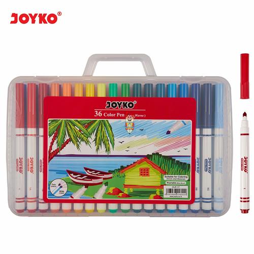 Foto Produk Color Pen Joyko 36 Color ( Clp-17 ) dari Bali Stationery