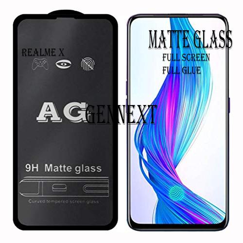 Screen Protectors Realme Matte Glass 9D PUBG Matte Tempered Glass