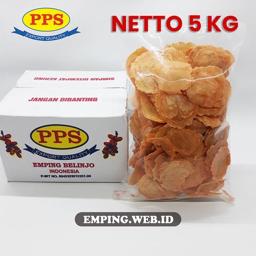 Foto Produk EMPING LEBAR TIPIS PEDAS KEMASAN 5 KG MURAH, EMPING PPS KHAS LIMPUNG dari PPS Official Store