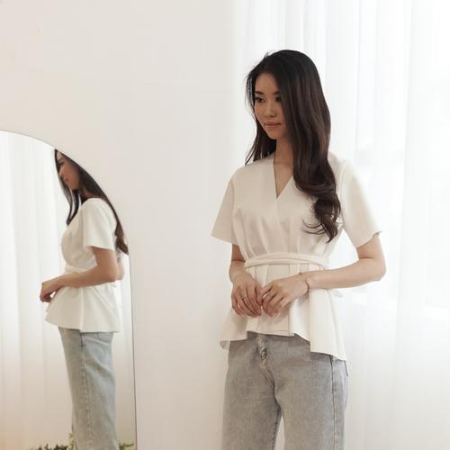 Gambar V254 Alice Top - 4 COLOR & 2 SIZE - Milo, S dari Velove Jakarta Utara Tokopedia