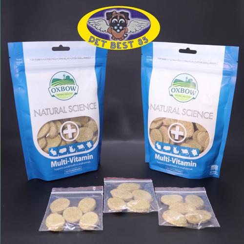 Foto Produk Ecer vitamin kelinci oxbow Multivitamin komplit 5 tabs for herbivor dari PET BEST 85