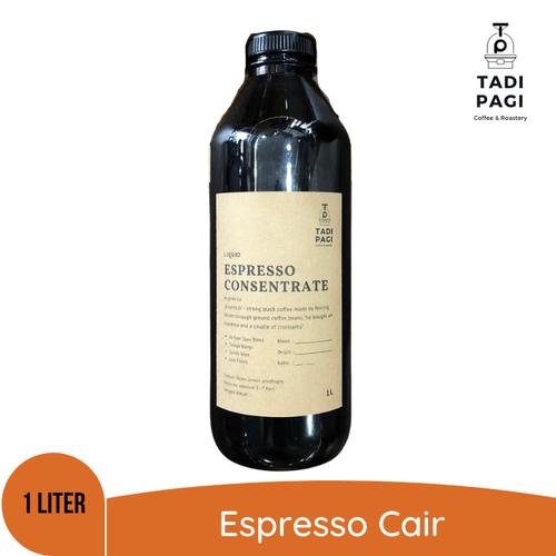 Gambar Espresso Cair Consentrate 1 Liter kopi tinggal tuang dari TADI PAGI ROASTERY Kota Depok Tokopedia