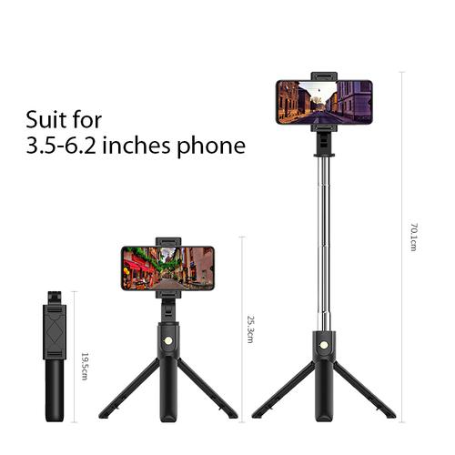 Foto Produk INBEX L02 Tongsis/4 in 1 Tripod/100cm Bluetooth Selfie Stick - K07 dari INBEX Official Store