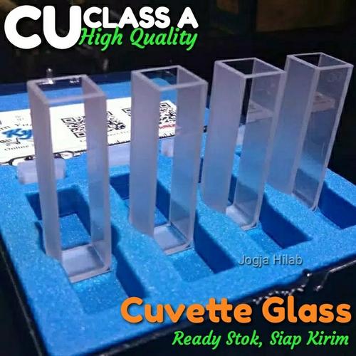 Gambar Cuvette Glass Kuvet Kaca Cuvet CU CLASS A High Quality dari Jogja Hilab Kab. Bantul Tokopedia