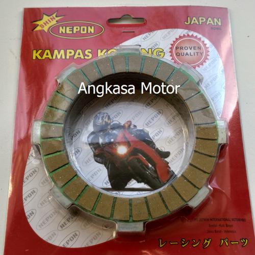 Gambar Kampas Kopling RACING FR80 FR 80 Plat Kopling FR 80 NEPON dari Angkasa_Motor Kota Bandung Tokopedia