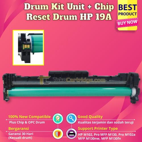 Jual Imaging Drum Toner HP 19A CF219A Printer M102a M130a M130nw M102w M130  - Kota Surabaya - Tokocartridge Dot Com | Tokopedia